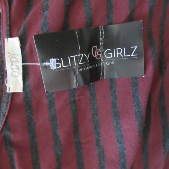 Glitzy Girlz Boutique Oddy Long Cardigan Size Small NWT - Picture 5 of 6